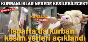 KURBANLIKLAR NEREDE KESİLEBİLECEK?
