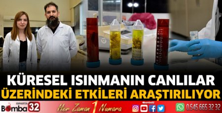 Küresel ısınmanın canlılar üzerindeki etkileri araştırılıyor