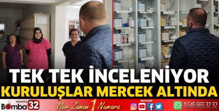 Kuruluşlar mercek altında
