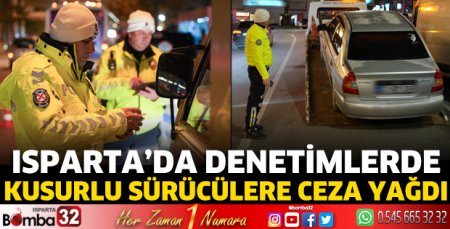 Kusurlu sürücülere ceza yağdı