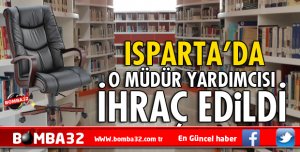 KÜTÜPHANE MÜDÜR YARDIMCISI İHRAÇ EDİLDİ