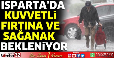 Kuvvetli fırtına ve sağanak geliyor