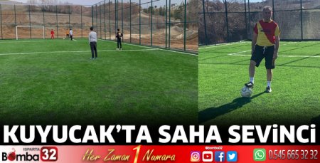 Kuyucak’ta saha sevinci
