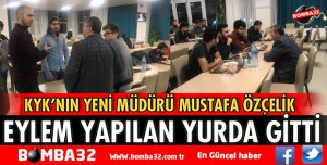 KYK’NIN YENİ MÜDÜRÜ ÖĞRENCİLERLE BULUŞTU