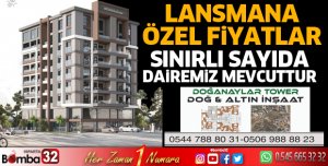 Lansmana Özel Fiyatlarla Dairelerimiz Sizleri Bekliyor 