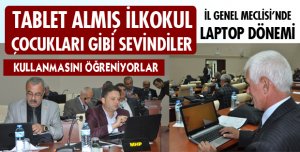 LAPTOPLAR DAĞITILDI