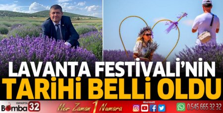 Lavanta Festivali’nin tarihi belli oldu