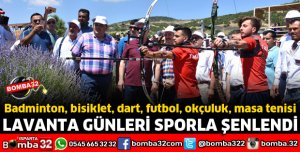 LAVANTA GÜNLERİ SPORLA ŞENLENDİ