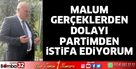 Levent Tokmaker istifa etti