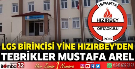 LGS birincisi yine Hızırbey’den