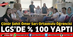 LGS SINAVINDA TÜM SORULARI DOĞRU YAPTI