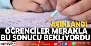 LGS tercih sonuçları açıklandı
