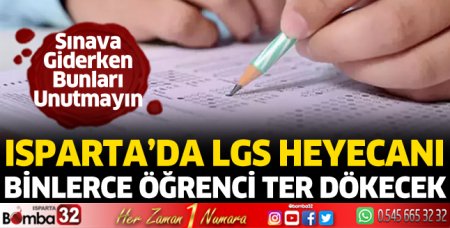 LGS yarın yapılacak
