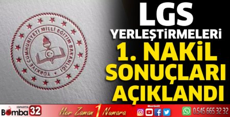 LGS yerleştirmeleri 1'inci nakil sonuçları açıklandı
