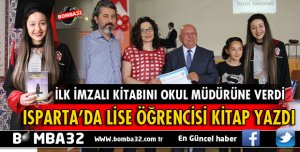 LİSE ÖĞRENCİSİ CEYNUR DALDAL KİTAP YAZDI