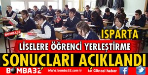 LİSELERE ÖĞRENCİ YERLEŞTİRME SONUÇLARI AÇIKLANDI