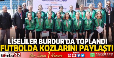 Liseliler futbolda kozlarını paylaştı