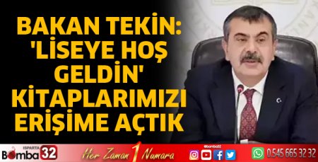 Liseye Hoş Geldin kitaplarımızı erişime açtık