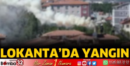 Lokantada yangın 