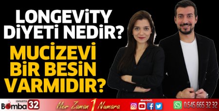 Longevity beslenmesini anlattılar
