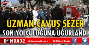 LÖSEMİ HASTALIĞINA YAKALANAN UZMAN ÇAVUŞA SON GÖREV