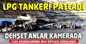 LPG Tankeri Patladı