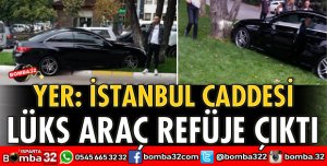 LÜKS ARAÇ REFÜJE ÇIKTI