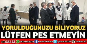 LÜTFEN PES ETMEYİN