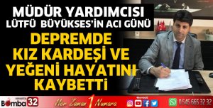 Lütfü Büyükses’in acı gübü