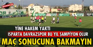 MAÇ 1-1 SONA ERDİ