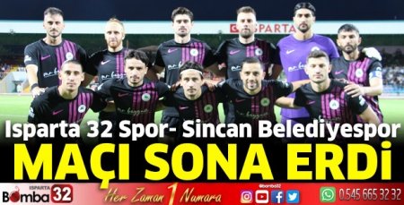 Maç sona erdi 