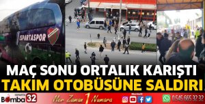 Maç sonrası olaylar çıktı