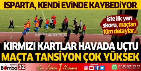 Maçta tansiyon yüksek! İşte ilk yarı skoru