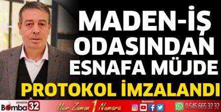 Maden-İş Odasından esnafa müjde