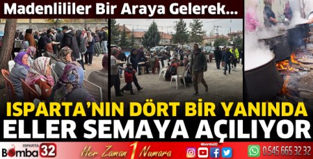 Madenli Köyünde yağmur duası 