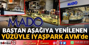 MADO yeni yüzüyle IYAŞPARK AVM'de