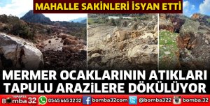 MAHALLE SAKİNLERİ İSYANDA