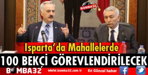 MAHALLELERDE 100 BEKÇİ GÖREVLENDİRİLECEK