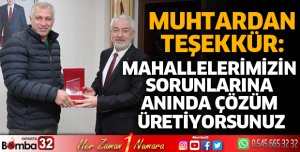 MAHALLELERİMİZİN SORUNLARINA ANINDA ÇÖZÜM ÜRETİYORSUNUZ