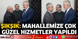 Mahallemize çok güzel hizmetler yapıldı