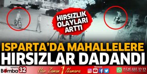 Mahallere hırsızlar dadandı