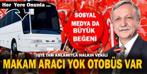 MAKAM ARACI YOK OTOBÜS VAR