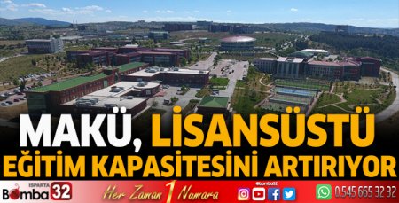 MAKÜ, lisansüstü eğitim kapasitesini artırıyor