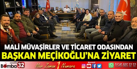Mali Müşavirler ve Ticaret Odası'ndan Başkan Meçikoğlu'nu ziyaret