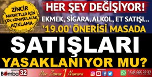 MARKETLERDE EKMEK, SİGARA, ALKOLLÜ İÇECEK SATIŞI DÖNEMİ BİTİYOR MU?