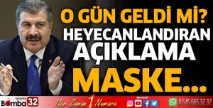 Maske ile ilgili heyecanlandıran sözler