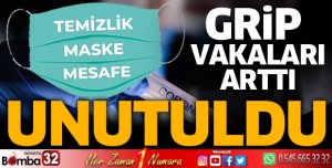 MASKE, MESAFE VE HİJYEN UNUTULDU, GRİP VAKALARI ARTTI