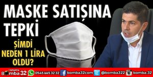 MASKE SATIŞINA TEPKİ