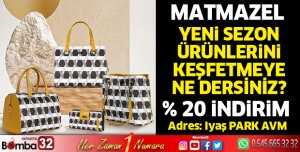 Matmazel Çantada Sezon Ürünlerinde yüzde 20 İndirim