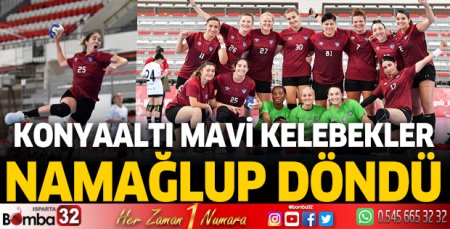 Mavi Kelebekler namağlup döndü